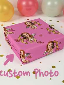 1 tờ giấy gói quà tùy chỉnh, giấy gói quà cá nhân hóa với họa tiết và chữ viết, giấy gói quà Giáng sinh, quà tặng Giáng sinh tùy chỉnh vui nhộn, giấy gói quà tiệc tùng, giấy gói quà ngày lễ, quà Giáng sinh, ông già Noel, mũ ông già Noel, 42*60cm, dành cho quà tặng của nam/nữ. - Tham lam - Xem 8