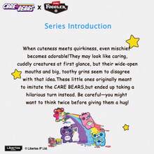 Spin Master Official * Care Bears Collaboration Series – Ugly-Cute Monster Plush Collectible Doll - Happy Bear - View 3