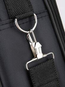 1个黑色时尚公文包，简约时尚商务笔记本电脑包 - 彩色 - 查看 11