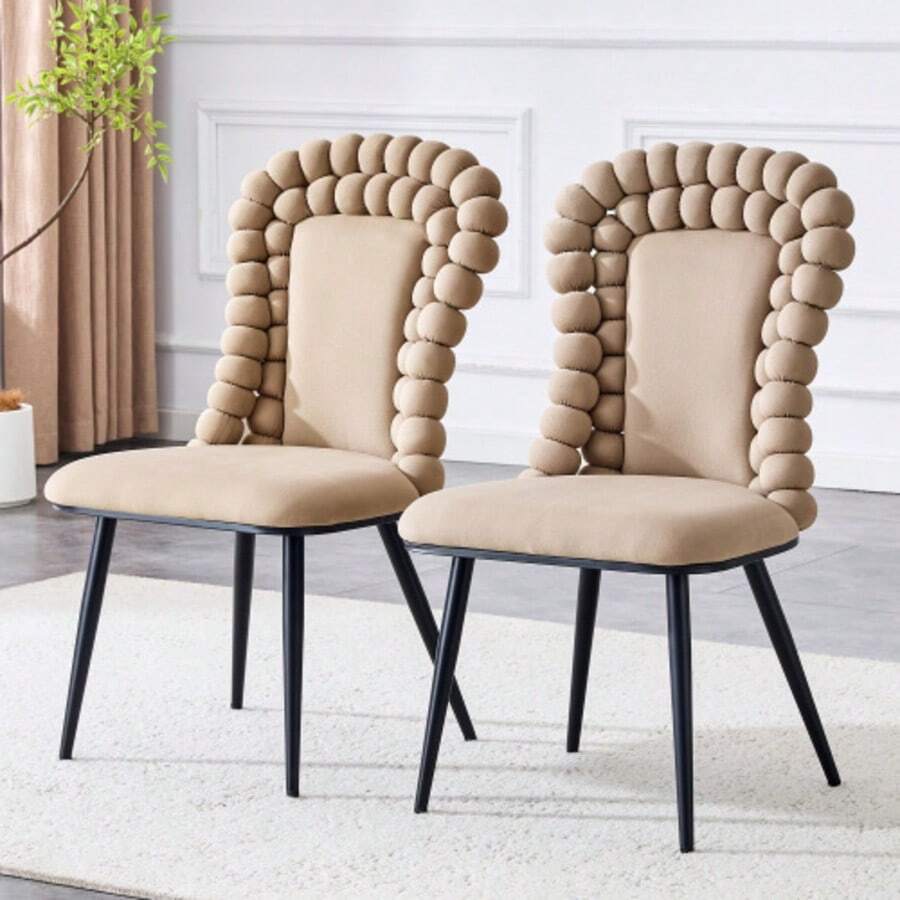 Dining Chairs - Camel - View 1