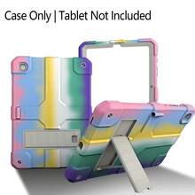 Kids Tablet 1pc, Tab S6 Lite 10.4-Inch (2024/2022/2020 Models) Protective Case With S Pen Slot, Sturdy Stand, Shockproof & Drop-Resistant, Rainbow + Ivory White - Rainbow Colors + - View 9