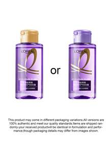 L'Oreal 100毫升洗发水+40毫升护发素旅行套装。玻尿酸轻盈洗发水+欧莱雅玻尿酸密集保湿护发素。奇迹柔顺套装。改善毛躁。增加蓬松度。提升发根。控油，令秀发清爽舒适。 - 亮紫色 - 查看 11