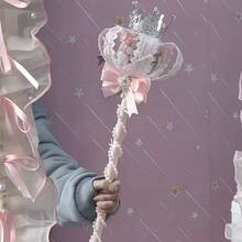 Lolita Macaroon Magical Girl Wand DIY Craft Kit, Creative Gift For Best Friends - Multicolor - View 3