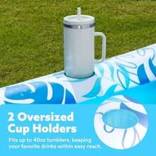 85" X 57" Extra Large Adult Inflatable Pool Float Lounger With Pillow, 4-In-1 Inflatable Sunbathing Raft Floating Bed, Water Inflatable Ball Pool Party Gift - Multicolor - View 9