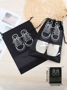 6/7件套旅行行李收纳袋，行李箱打包袋，鞋袋，衣物内衣收纳袋，男女通用 - 彩色 - 查看 18