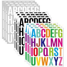 10 Stück bunte Buchstaben Aufkleber, Vinyl selbstklebende Buchstaben & Zahlen Etiketten, Briefkastennummern Schilder, DIY Basteln, geeignet für Schilder, Notizbücher, Klassenzimmer Dekoration, vielseitig einsetzbar für DIY Basteln, Scrapbooking, Geschenkverpackung, Geburtstag, Feiertage, Schulanfang, Schul- und Bürobedarf, Handwerkskunst - Verschiedenfarbig - Übersicht 13