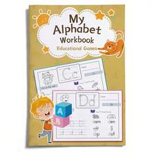 ABC Tracing & Writing Book – Uppercase/Lowercase Letter Practice, Stroke Guides And Repeating Writing Lines, Builds Letter Recognition And Early Literacy Skills - Alphabet Workbook - View 19
