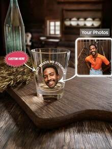 1对/2个 定制50毫升烈酒杯 - 定制玻璃杯，定制玻璃器皿，个性化厚玻璃威士忌杯（可印名字），婚礼回礼，派对回礼，婚礼派对必备用品，周年纪念日、彩排晚宴、情侣、新婚夫妇、伴娘、伴郎、同事、母亲节、父亲节的独特礼物，送给男士/女士的礼物，值得珍藏的酒吧纪念品 - 款式10 - 查看 4