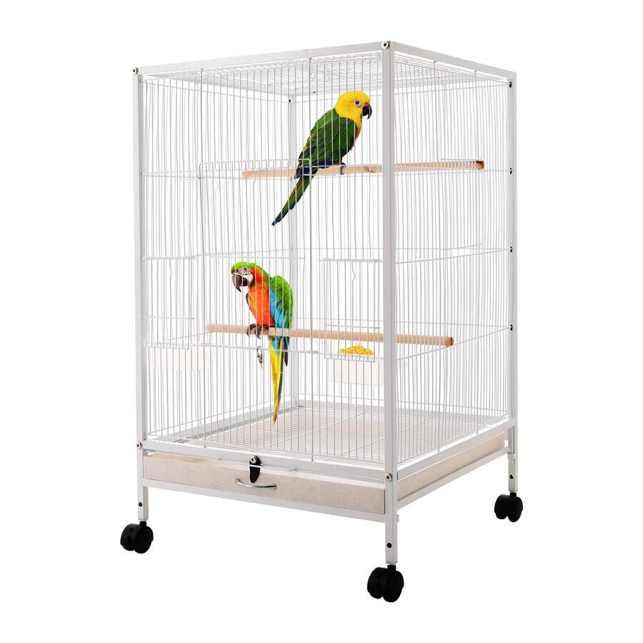 YUNRUX Utility Shelves - White - View 1