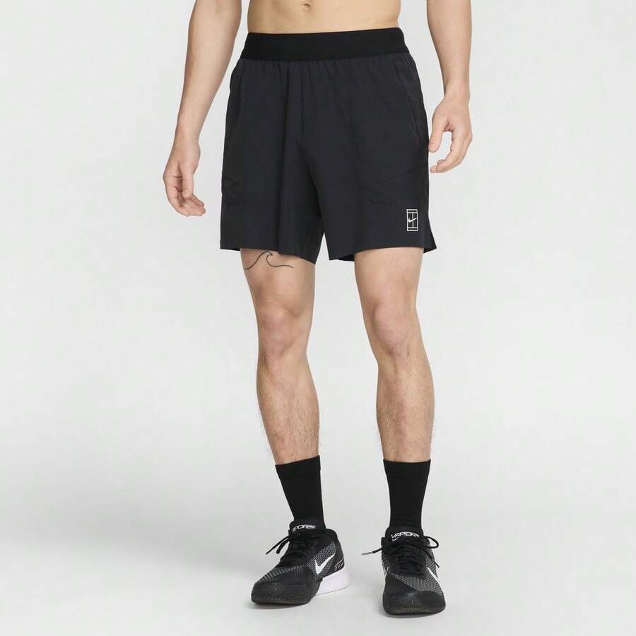 Nike Men's AS M NKCT DF ADVTG 6IN SHORT Woven Shorts FZ6914-010 - Black - View 1