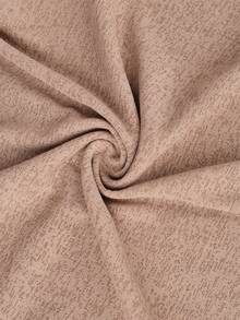 Y2K Elastic Sheer Long Sleeve Crew Neck Fitted T-Shirt Top - Khaki - View 6