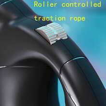 可伸缩狗绳，自动宠物牵引绳，遛狗专用，防勒颈免手持狗绳 - 彩色 - 查看 5