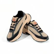 Adidas Giày thể thao nữ đế dày, kiểu dáng chunky, có khả năng giảm sốc, buộc dây tiện dụng. - Nâu/Xanh lá - Xem 3