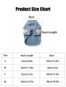 1pc HUITAIYANG Pet Hoodie, 4-Season Pet Clothes, Soft Comfortable Breathable Pet Top, Pet T-Shirt For Cats & Dogs, Heart Print Pet Apparel, Suitable For Small & Medium Pets - Multicolor - View 2