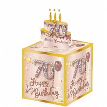 16/18岁生日拉出式红包礼盒，内含贺卡，创意惊喜派对生日红包礼盒 - 彩色 - 查看 7