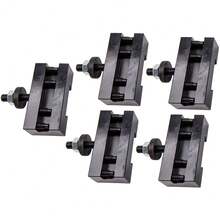 Quick Change Turning And Facing Lathe Tool Post Holder Set 5 PCS 250-201 - As Pic - View 1
