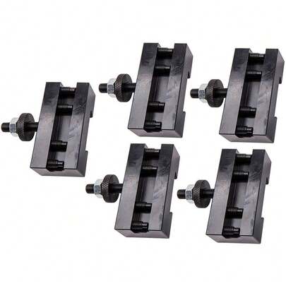 Quick Change Turning And Facing Lathe Tool Post Holder Set 5 PCS 250-201