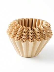 50pcs/Pack 1-2 Cup Small Coffee Filter Papers, Disposable Filter Baskets Suitable For Kalita Wave 155 Series Drip Coffee Pot, Single Serve Coffee Pot, Pour Over Coffee And Drip Coffee Maker, Fit For 1-2 People Use - One Size - View 7