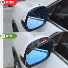 1pair Universal Car Rearview Mirror Rain Snow Blocker Sun Visor Car Rearview Mirror Rain Eyebrow - YS-tXYM - View 6