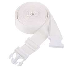 LIAULIADLL White Strap For Twin Beds/Twin To King Bed Strap/Twin Bed Connector/Twin Bed Joiner For Converting Twin To King Or Twin XL To King 33ft Long Bed Connector Strap With Adjustable Buckle - As Pic - View 8