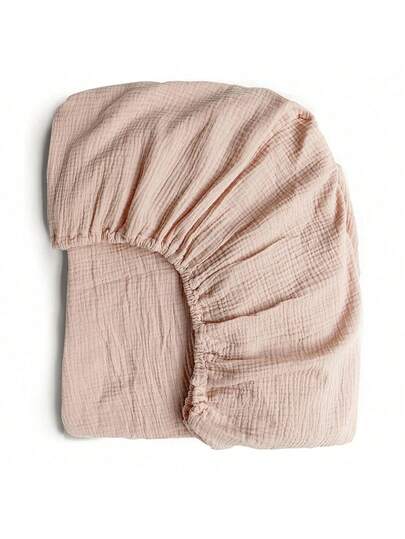 1PC Gauze Baby Crib Sheet | Summer Thin Breathable Ruffled Crib Bedding | Soft All-Season Newborn Crib Mattress Cover