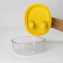 Hộp đựng đồ ăn nhẹ cầm tay 2 trong 1, hộp đựng đồ ăn nhẹ không gây bẩn với nắp silicon, cốc đựng thực phẩm di động chống tràn, hộp đựng đồ ăn nhẹ du lịch cho du lịch, cắm trại, hoạt động ngoài trời, giữ cho tay luôn sạch sẽ. - Nhiều màu - Xem 15