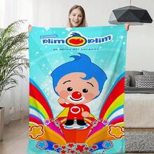 Nap Blanket P-Plim P-Plims Lovely Warm Knee Bed Fleece Camping Custom Sofa Winter S Fluffy Soft Blankets Microfiber Bedding(5).Jpg - 白色 - 查看 1