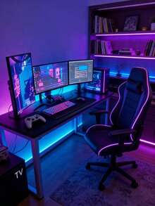 3ft-100ft LED Light Strip, TV LED Backlight, USB Powered, Adjustable Color Temperature & Brightness, Button Control, Plug And Play, Easy Installation, Decorative Night Light, Suitable For Home, Bedroom, Living Room, Holiday, Kitchen, Ceiling, Desk, Home Kitchen Decor, Party - Colored Light - View 3