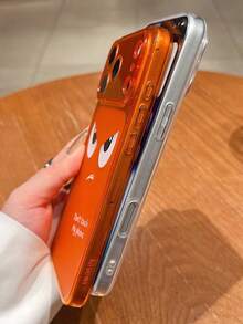 Luxury Matte Translucent Magnetic Shockproof Phone Case Compatible With IPhone 17 Pro Max 16 15 14 13Pro Air Slim Fit Protective Cover Durable Anti-Scratch Design - Orange - View 12