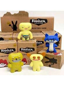 Fugglers Teeth Monster Best-Selling Blind Box Figures – These Whimsical Ugly-Cute Freakish Creature Model Dolls Boast A Quirky And Creative Design. They Serve As The Perfect Desktop Ornaments, And Also Make An Ideal Gift Choice For Birthdays, Valentine's Day, As Well As Festive Occasions Like Easter, Halloween, Thanksgiving, Christmas And New Year. - Multicolor - View 4