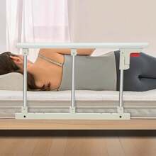 Dual Mount Foldable Bed Safety Rail 220.46 Lbs Load Capacity For Elderly Kids Hospital Nursing Home - 1 - 查看 3