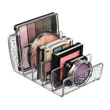 vanity tocador Rain Cosmetic Palette Organizer for Vanity Cabinet to Hold Makeup Beauty Products - Clear - transparente - Ver 3