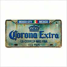 Decorative MDF Plaque 30x15cm American Car Plate Style - Rock And Pop Culture Retro Vintage - usa-36 - Xem 1