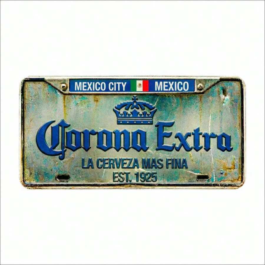 Decorative MDF Plaque 30x15cm American Car Plate Style - Rock And Pop Culture Retro Vintage - usa-36 - Xem 1