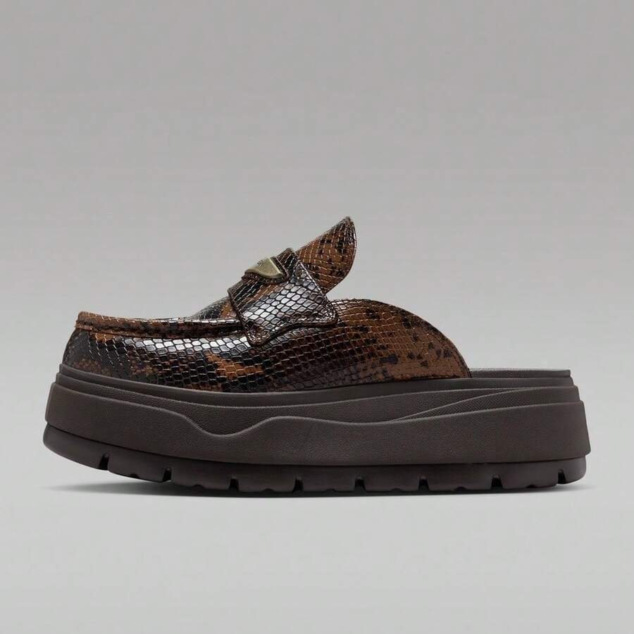 Women's WMNS AIR JORDAN MULE SE Slide Sandals IB1497-200 - Brown - View 1