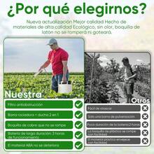 Fumigadora Aspersora Eléctrico, Jardineria Herramientas 5l - Blanco - Ver 7