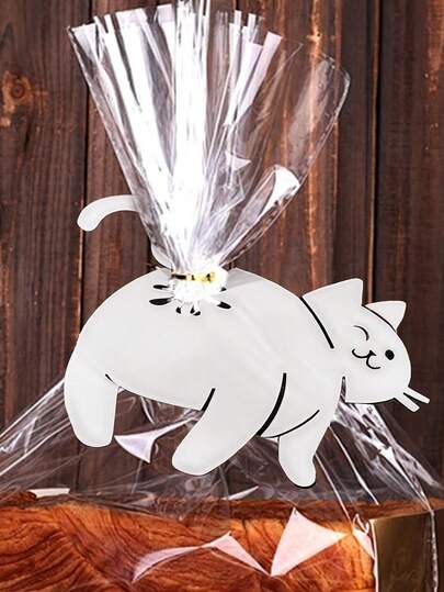 1pc Cat Butt Shaped Bread Clip -3D Printed Fun Kitchen Tool, Plastic Bag Holder, Cute Animal Storage Accessory, Creative Home Decoration Gift, Lightweight Design, Essential For Pet Enthusiasts. Bread Bag Clip Snack Bag Sealing Clip. Food Storage Containers And Accessories