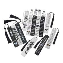 时尚书签 - 送给奇幻小说爱好者的礼物，龙形书签，适合爱书人、小说迷、书虫、教师、男士书籍配件、学生生日礼物 - 均碼 - 查看 6