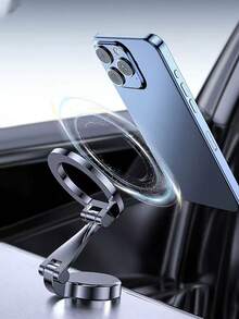 升级版360°磁吸手机支架，磁吸车载手机支架，适用于汽车/健身房/镜子/浴室等场所，免提吸盘式手机支架，生日礼物之选，车载配件，兼容 16/17 Pro Max/安卓手机