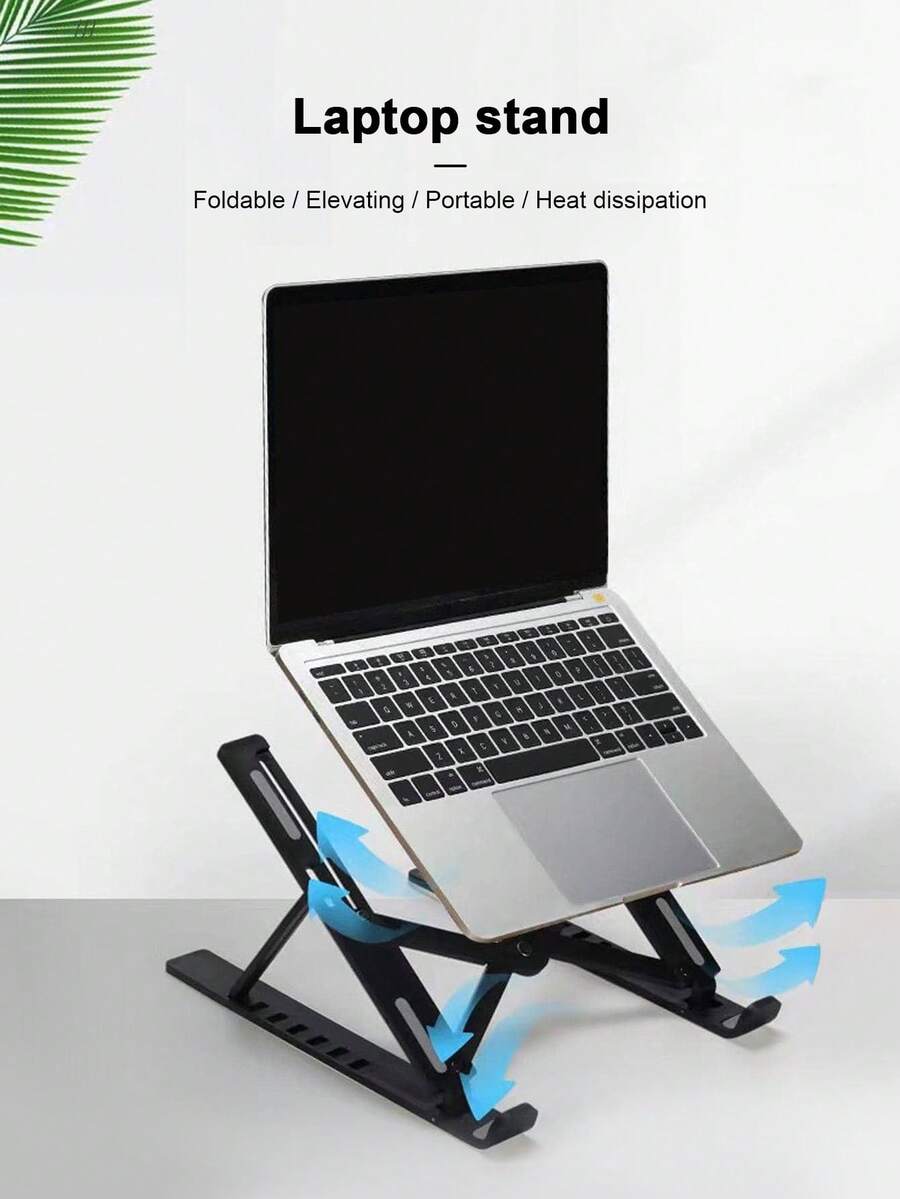 Soporte para mini portátil, soporte plegable para escritorio y tableta, elevador portátil y ajustable - Multicolor - Ver 1