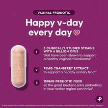 Physician's CHOICE Probiotics For Women - PH Balance, Odor Control, Yeast Balance, Flora & Feminine Health - 6B  With Organic Prebiotics And Cranberry Extract - 30 CT - 1件 - 查看 7