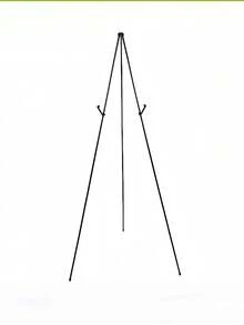 1pc 66in/14.6in Foldable Easel, Baby Shower Sign Easel - Portable Display Stand - 5lbs Capacity, Suitable For Baby Shower Banners And Poster Display, Adjustable Metal Tripod, Floor And Tabletop Easel, Large Adjustable Metal Painting Tripod Easel, Black Base, Easter Gift, Wedding Essential Easel, Instant Floor Poster Stand, Lightweight Collapsible, Birthday Wedding Outdoor Decor - Multicolor - View 13