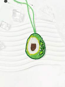 Summer Beach Themed Beaded Pendant With Starfish Palm Tree Sea Turtle And Other Animal Designs Suitable For Vacation Beach Seaside (Rope Color May Vary Between Batches) Bag Accessories Beach Bag Beach Accessories,Bead,Inlaid Bead,Handmade Nail Beads - 彩色 - 查看 10