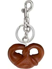 Fruit Bag Charm Key Chain Accessory Purse Charm Gifts For Women - Bánh mì/ Bánh quy xoắn - Xem 6