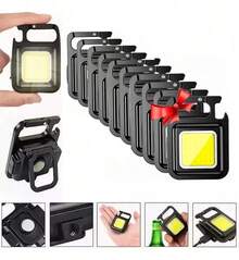 Linterna Lampara Recargable Led De Lampara Llavero - 10 piezas - Ver 1