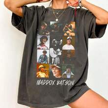 Maddox Batson Tour 2025 Shirt, Maddox Batson Tour Music Shirt, Maddox Batson Concert Shirt, Tour Gif - màu đen - Xem 1