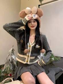 Women Sweaters - Grey - View 6