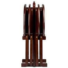 mesa plegableWinsome Wood 40524 Mesa Nathan 5-Pc Snack Table Set Cappuccino - como en la foto - Ver 5