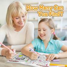 Hidden Objects Activity Book – Search-And-Find Picture Puzzles To Spot Concealed Items, Detailed Scenes With Item Lists, Builds Observation, Focus And Visual Scanning Skills, Fun Practice For Quiet Time - Concentration Workbook - View 7