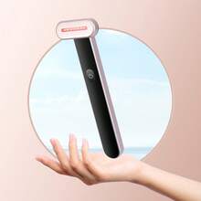 Red Light Therapy Wand For Face, 7-Color LED Facial Wand Red Light Therapy Device With Heatig Therapy| Microcurrent Vibrating Massage, Portable LED Beauty Wand For Face, Neck - Black - View 1